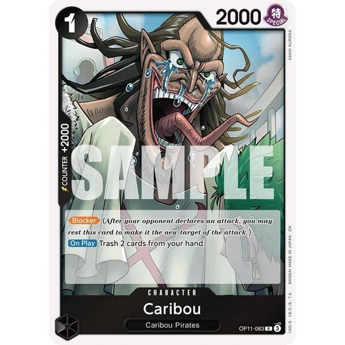 Caribou (OP11 - 083) [A Fist of Divine Speed] - PokéBox Australia