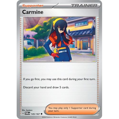 Carmine (145/167) [SV06: Twilight Masquerade] - PokéBox Australia