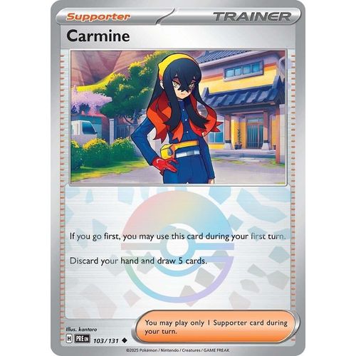 Carmine (Poke Ball Pattern) (103/131) [SV: Prismatic Evolutions] - PokéBox Australia
