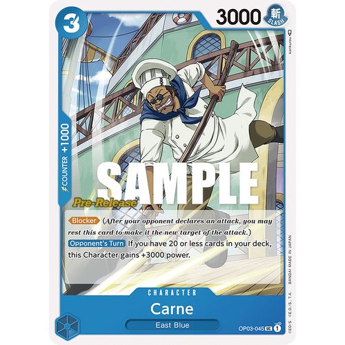 Carne (OP03 - 045) [Pillars of Strength Pre - Release Cards] - PokéBox Australia