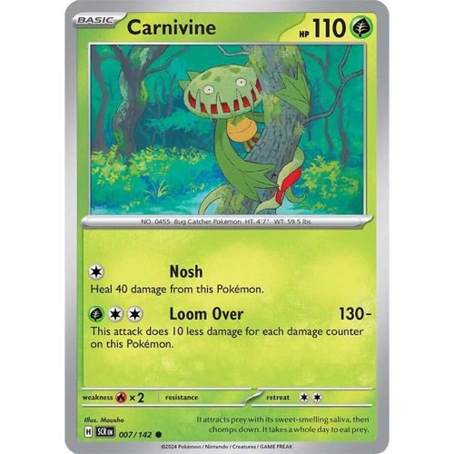 Carnivine (007/142) [SV07: Stellar Crown] - PokéBox Australia