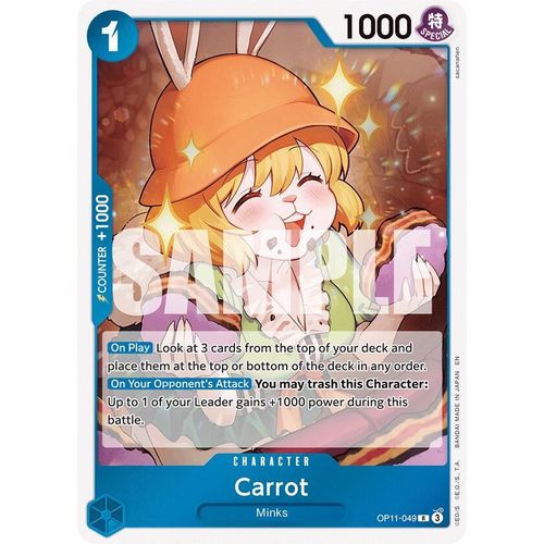 Carrot (OP11 - 049) [A Fist of Divine Speed] - PokéBox Australia