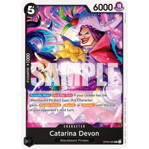 Catarina Devon (Reprint) (OP09 - 084) (Premium Booster - The Best - Vol. 2) - PokéBox Australia
