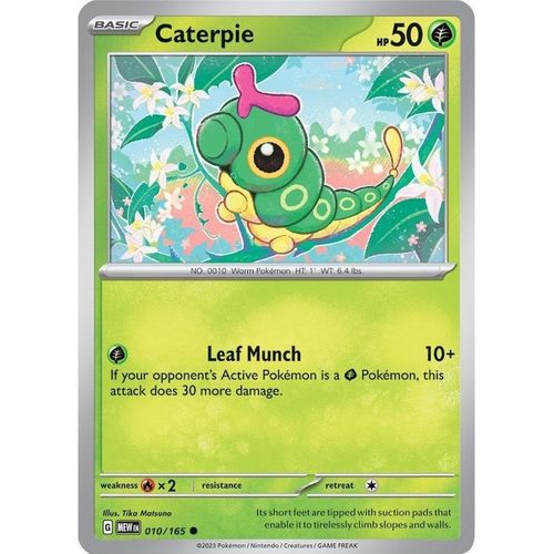 Caterpie (010/165) [SV: Scarlet & Violet 151] - PokéBox Australia