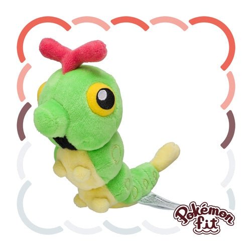 Caterpie 10 - Pokémon Centre Fit Plush - PokéBox Australia