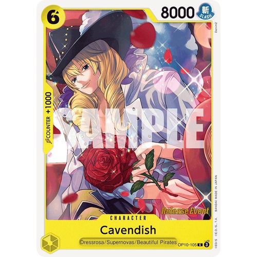 Cavendish (105) (OP10 - 105) [Royal Blood Release Event Cards] - PokéBox Australia