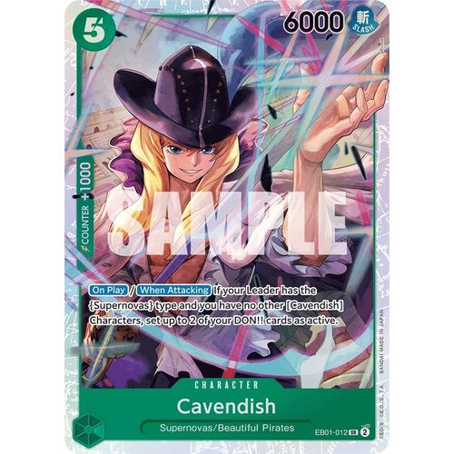 Cavendish (EB01 - 012) [Extra Booster: Memorial Collection] - PokéBox Australia