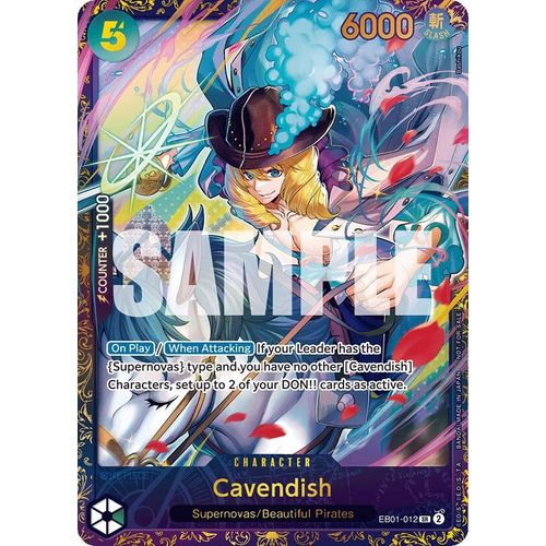 Cavendish (Treasure Cup 2024) (EB01 - 012) [One Piece Promotion Cards] - PokéBox Australia