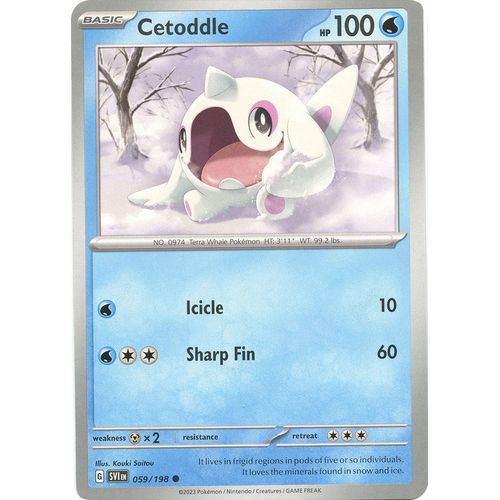 Cetoddle (059/198) [SV01: Scarlet & Violet Base Set] - PokéBox Australia