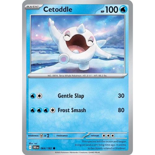 Cetoddle (064/182) (SV10: Destined Rivals) - PokéBox Australia