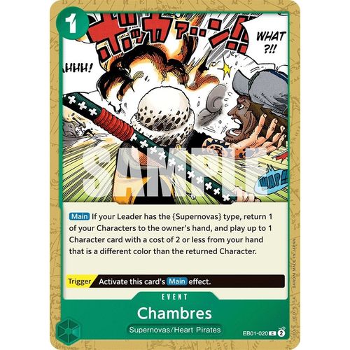 Chambres (EB01 - 020) [Extra Booster: Memorial Collection] - PokéBox Australia