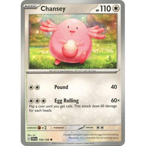 Chansey (144/198) [SV01: Scarlet & Violet Base Set] - PokéBox Australia