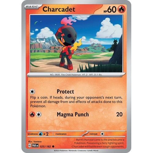 Charcadet (025/182) [SV04: Paradox Rift] - PokéBox Australia