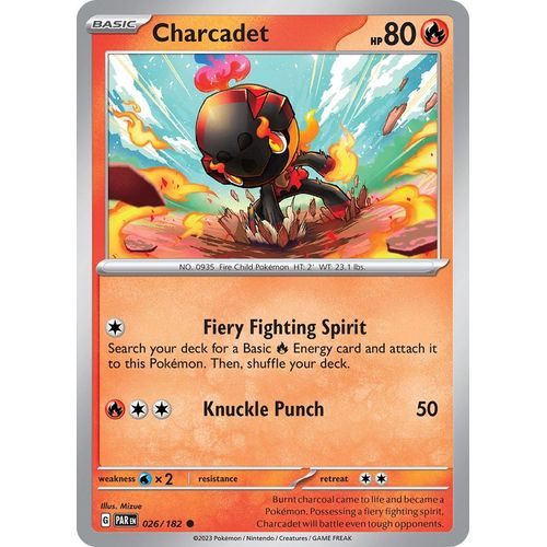 Charcadet (026/182) [SV04: Paradox Rift] - PokéBox Australia