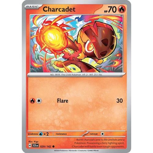 Charcadet (029/142) [SV07: Stellar Crown] - PokéBox Australia