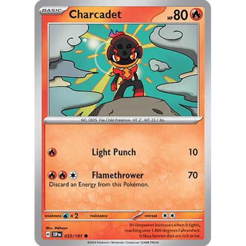 Charcadet (033/191) [SV08: Surging Sparks] - PokéBox Australia