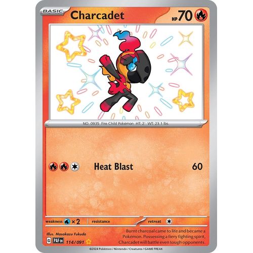 Charcadet (114/091) [SV: Paldean Fates] - PokéBox Australia