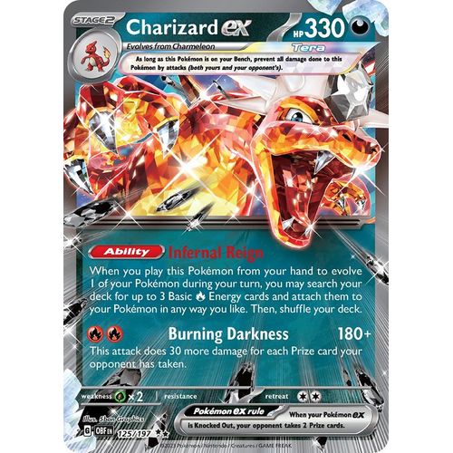 Charizard ex (125/197) [SV03: Obsidian Flames] - PokéBox Australia