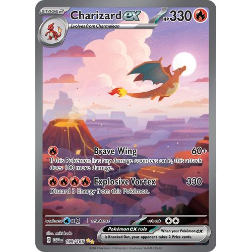 Charizard ex (199/165) [SV: Scarlet & Violet 151] - PokéBox Australia