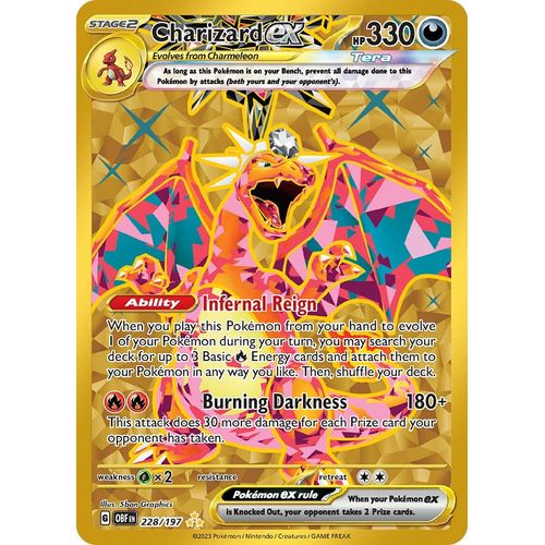 Charizard ex (228/197) [SV03: Obsidian Flames] - PokéBox Australia