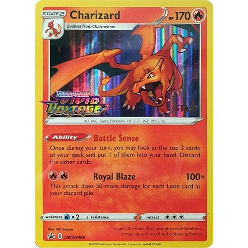 Charizard - SWSH066 (Prerelease) [Staff] (SWSH066) (SWSH: Sword & Shield Promo Cards) - PokéBox Australia