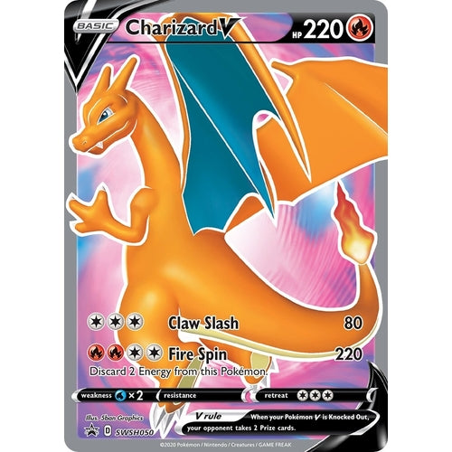 Charizard V - SWSH050 (SWSH050) (SWSH: Sword & Shield Promo Cards) - PokéBox Australia