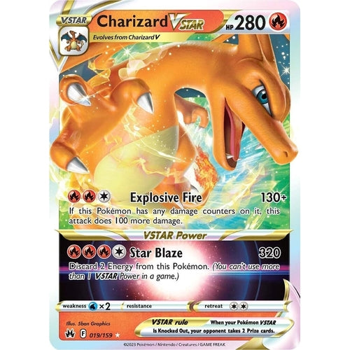Charizard VSTAR (019/159) (Crown Zenith) - PokéBox Australia
