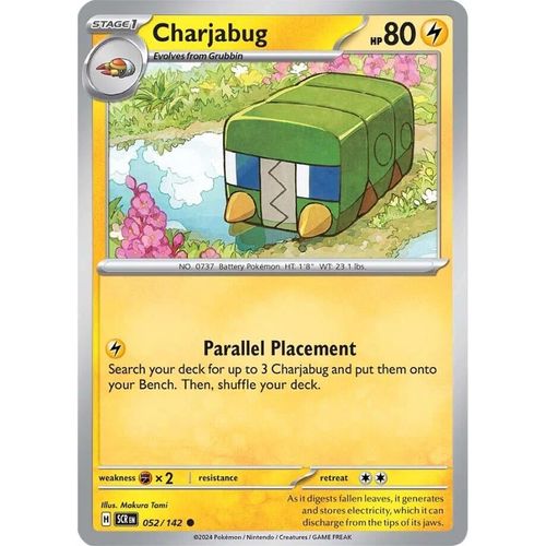 Charjabug (052/142) [SV07: Stellar Crown] - PokéBox Australia