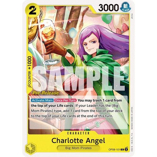 Charlotte Angel (OP08 - 101) [Two Legends Pre - Release Cards] - PokéBox Australia