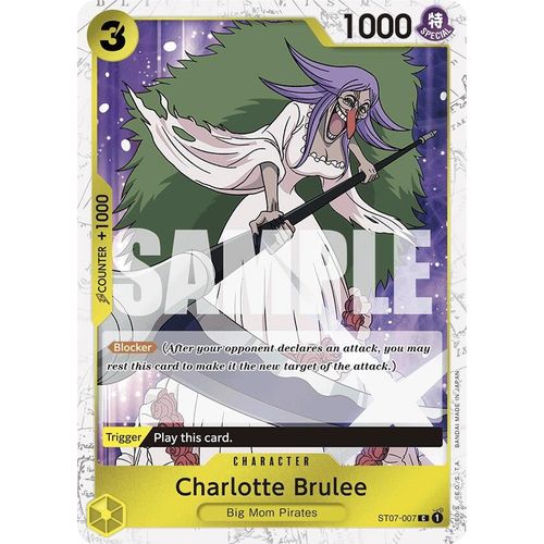 Charlotte Brulee (Jolly Roger Foil) (ST07 - 007) [Premium Booster - The Best - ] - PokéBox Australia