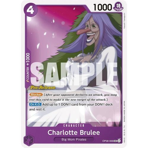 Charlotte Brulee (OP08 - 066) [Two Legends Pre - Release Cards] - PokéBox Australia