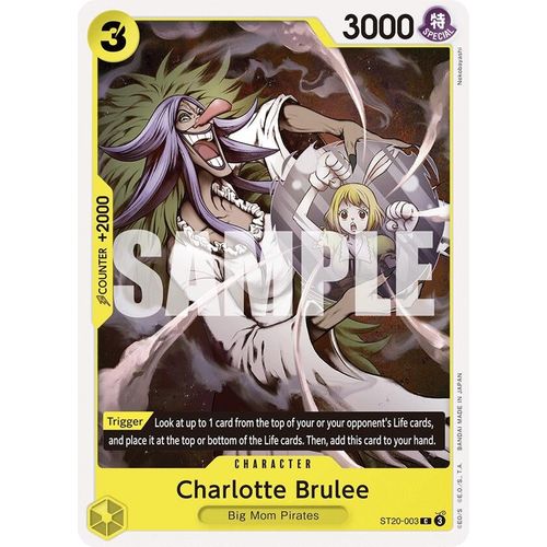 Charlotte Brulee (ST20 - 003) [Starter Deck 20: YELLOW Charlotte Katakuri] - PokéBox Australia