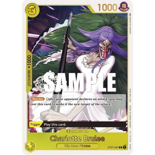 Charlotte Brulee (Store Championship Participation Pack) (ST07 - 007) [One Piece Promotion Cards] - PokéBox Australia