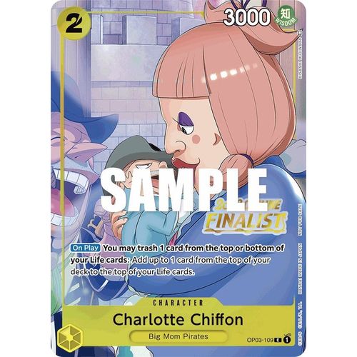 Charlotte Chiffon (Offline Regional 2023) [Finalist] (OP03 - 109) [One Piece Promotion Cards] - PokéBox Australia
