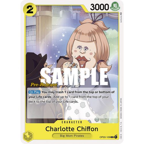 Charlotte Chiffon (OP03 - 109) [Pillars of Strength Pre - Release Cards] - PokéBox Australia