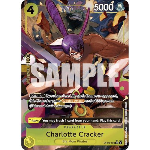 Charlotte Cracker (Alternate Art) (OP03 - 108) [Premium Booster - The Best - ] - PokéBox Australia