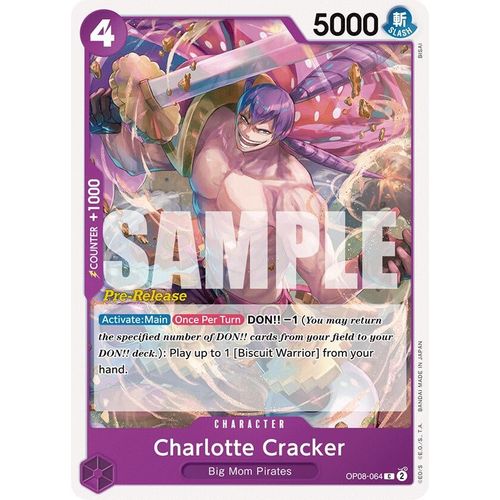 Charlotte Cracker (OP08 - 064) [Two Legends Pre - Release Cards] - PokéBox Australia