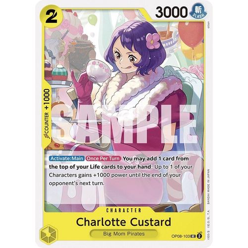 Charlotte Custard (OP08 - 103) [Two Legends] - PokéBox Australia