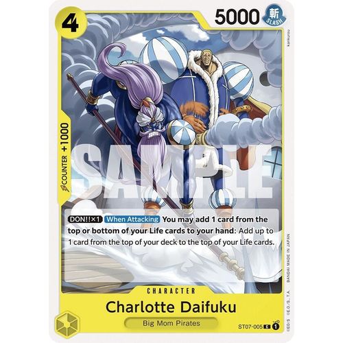 Charlotte Daifuku (ST07 - 005) [Starter Deck 20: YELLOW Charlotte Katakuri] - PokéBox Australia