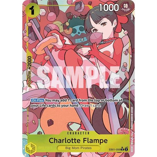 Charlotte Flampe (Alternate Art) (EB01 - 056) [Extra Booster: Memorial Collection] - PokéBox Australia