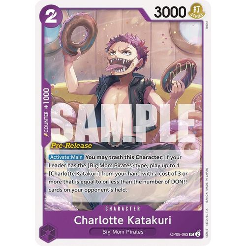 Charlotte Katakuri (062) (OP08 - 062) [Two Legends Pre - Release Cards] - PokéBox Australia