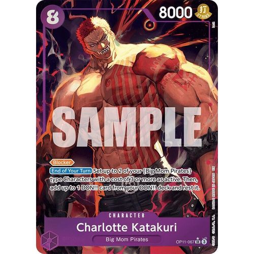 Charlotte Katakuri (067) (Alternate Art) (OP11 - 067) [A Fist of Divine Speed] - PokéBox Australia