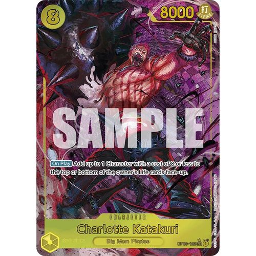 Charlotte Katakuri (Alternate Art) (OP03 - 123) [Premium Booster - The Best - ] - PokéBox Australia