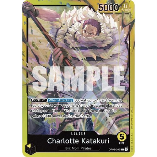 Charlotte Katakuri (OP03 - 099) (OP03 - 099) [Starter Deck 20: YELLOW Charlotte Katakuri] - PokéBox Australia