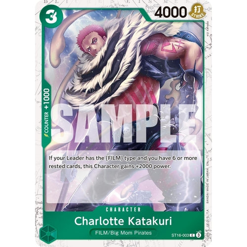 Charlotte Katakuri (Pirate Foil) (ST16 - 003) (Premium Booster - The Best - Vol. 2) - PokéBox Australia