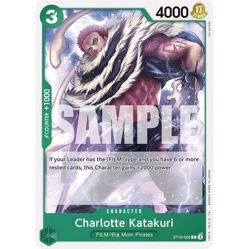 Charlotte Katakuri (ST16 - 003) [Starter Deck 16: GREEN Uta] - PokéBox Australia