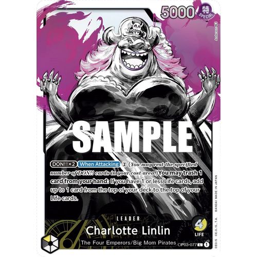 Charlotte Linlin (077) (Alternate Art) (OP03 - 077) [Pillars of Strength] - PokéBox Australia