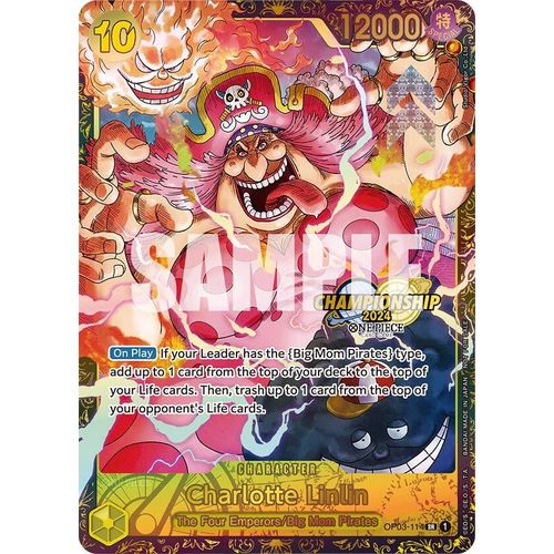 Charlotte Linlin (Championship 2024) (OP03 - 114) [One Piece Promotion Cards] - PokéBox Australia