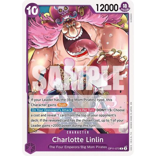 Charlotte Linlin (OP11 - 073) [A Fist of Divine Speed] - PokéBox Australia