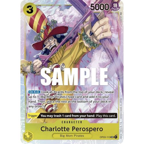 Charlotte Perospero (OP03 - 113) [Pillars of Strength] - PokéBox Australia